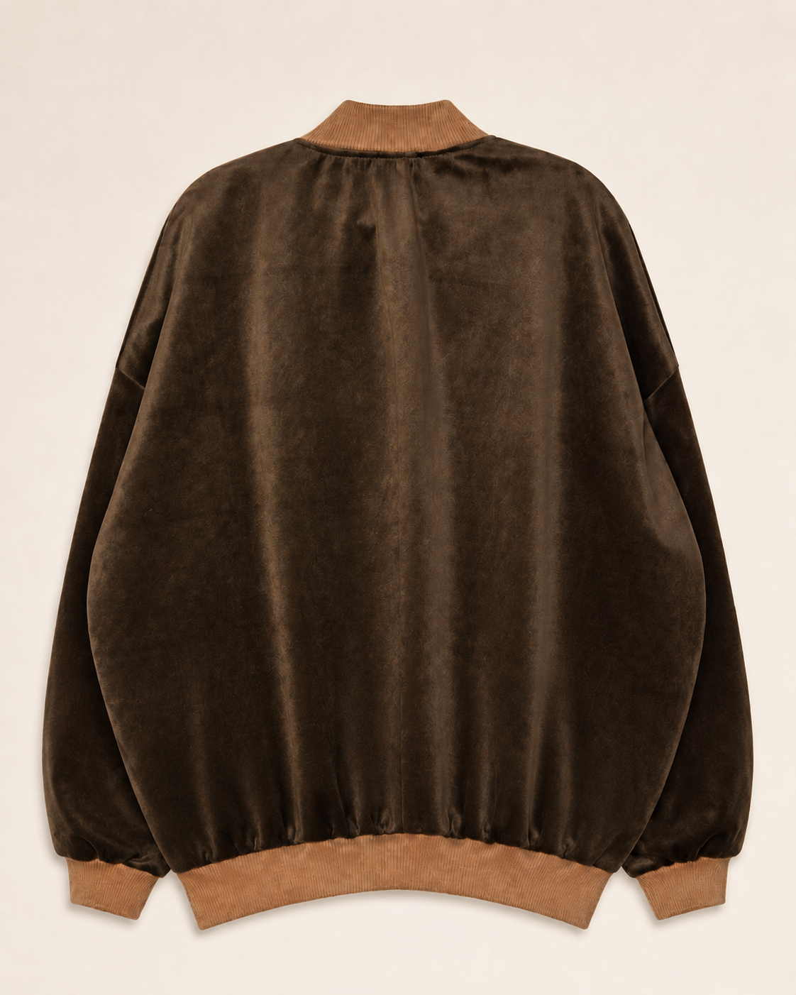 Chocolate Velvet Bomber Jacket