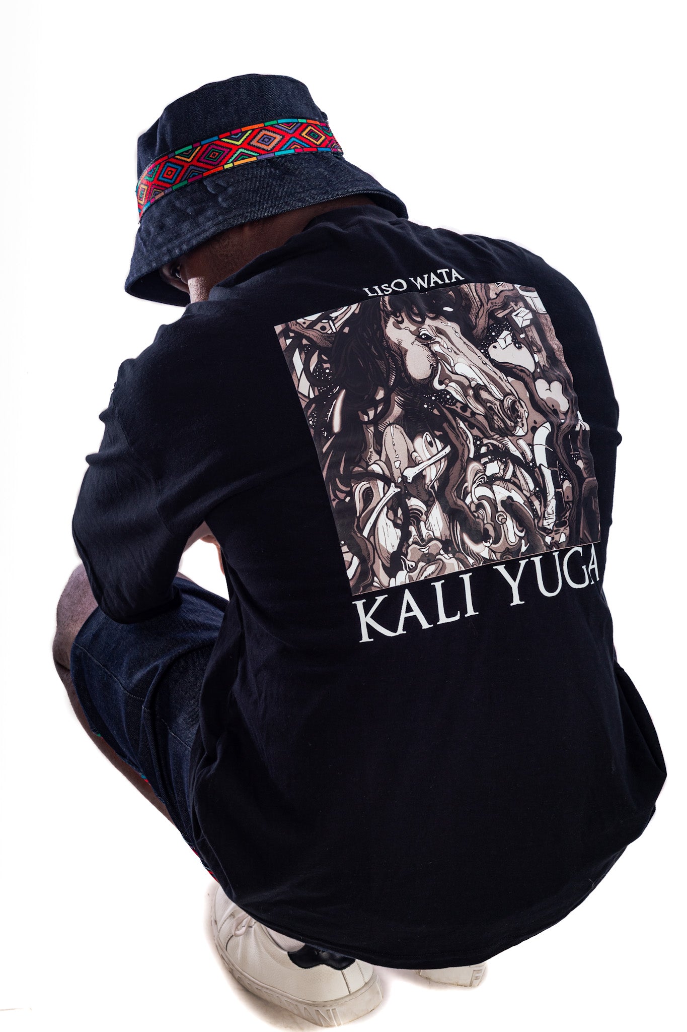 Premium Oversized Streetwear Shirt Urban Art - Kali Yuga: Devadatta
