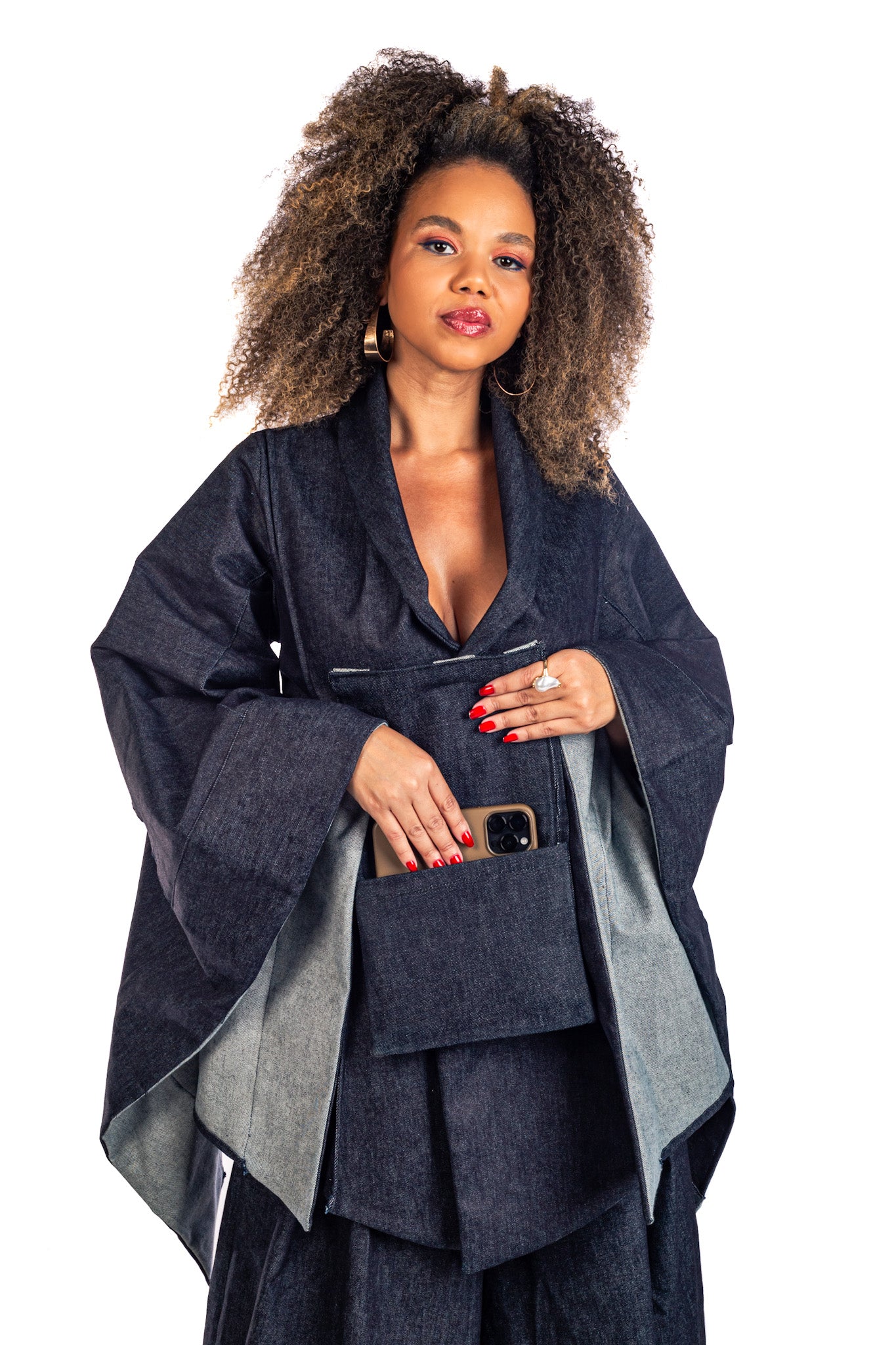 Denim Clutch Bag – Maria Denim Collection