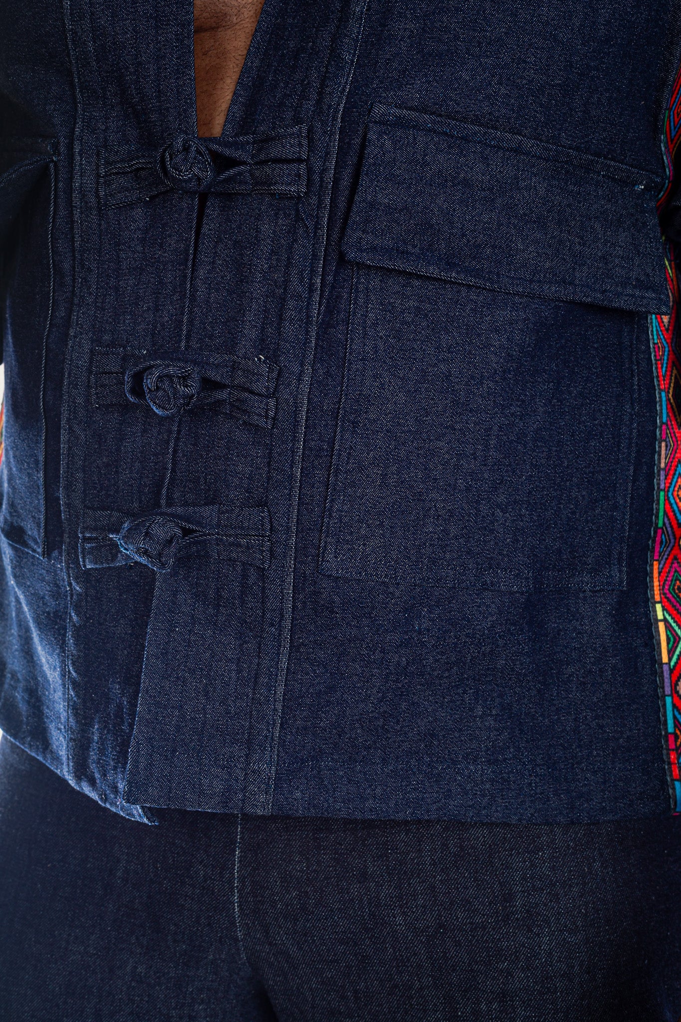 Men’s Streetwear Denim Farm Vest
