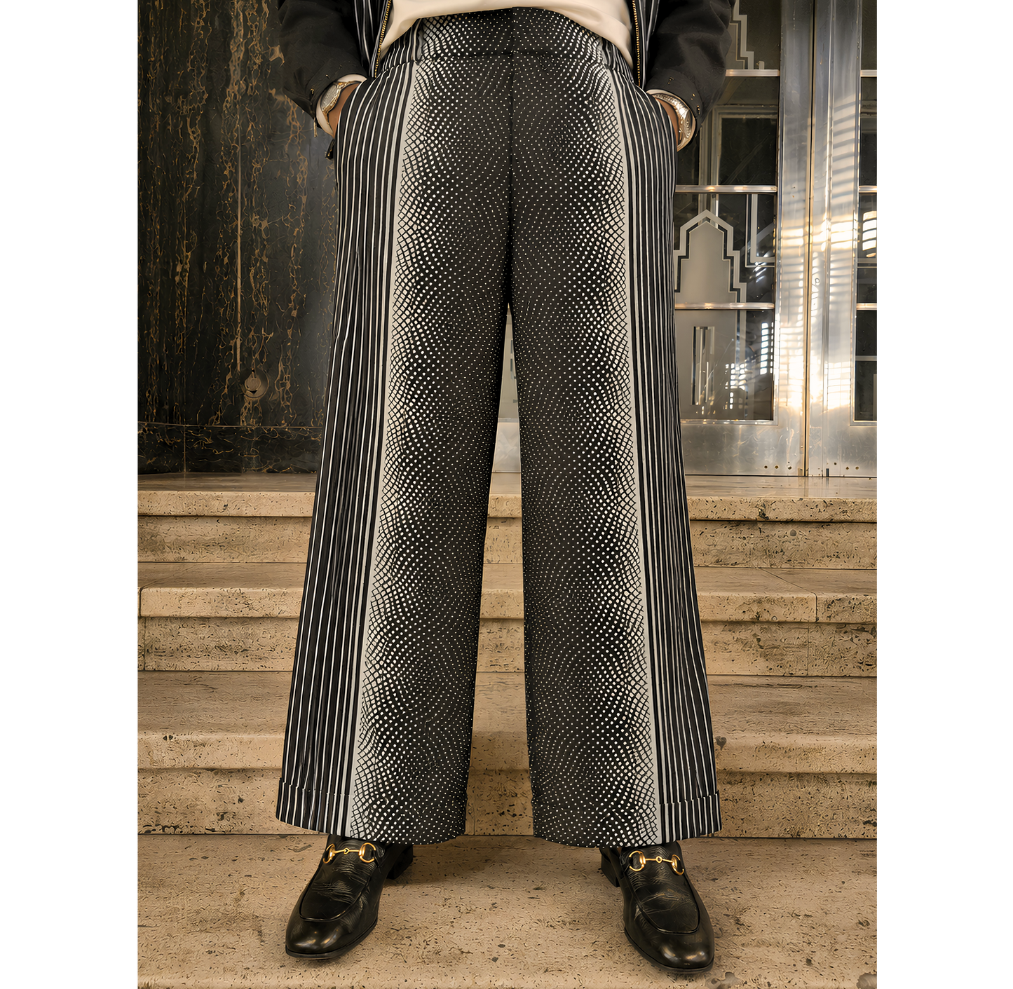 Fading Zebra Chinos