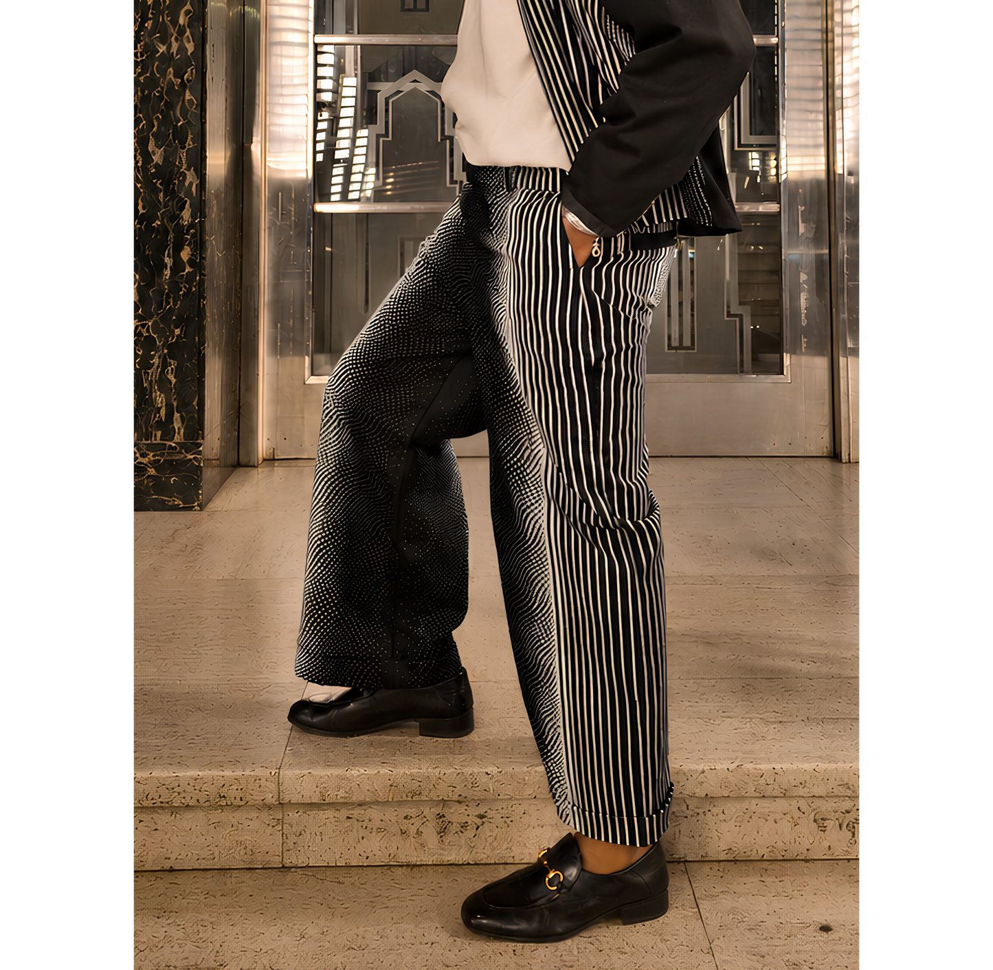Fading Zebra Chinos
