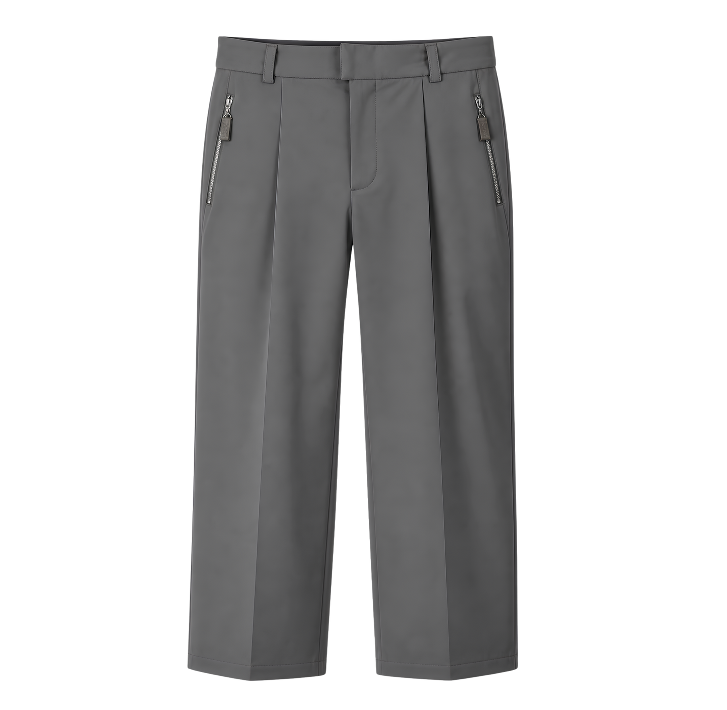 Structured Zip Tailored Pants