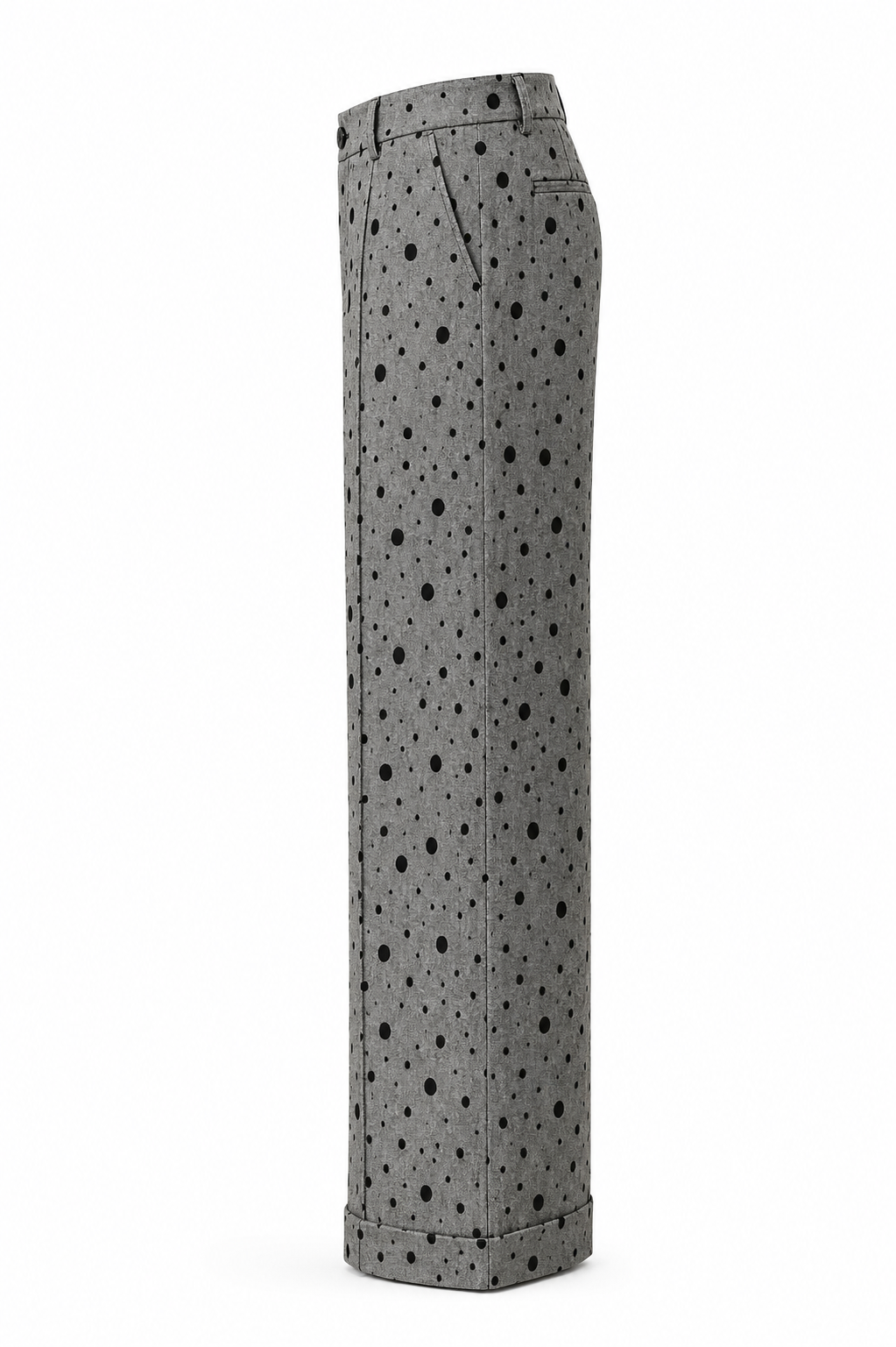 Textured Polka Dot Chinos