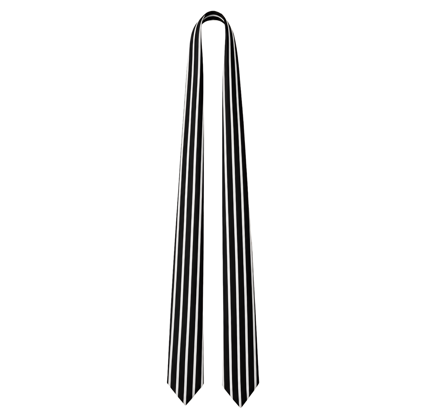 Fading Zebra Slim Tie