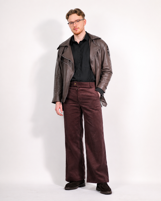 Soft Leather Moto Jacket | Male