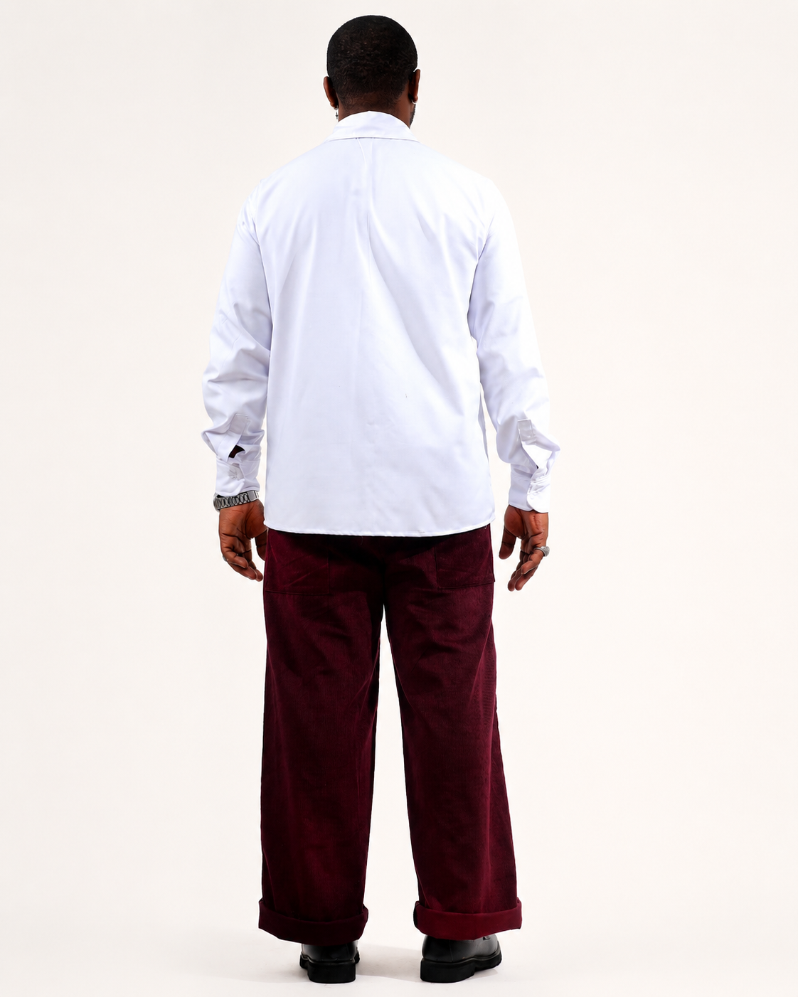 Espresso Corduroy Pants | Burgundy