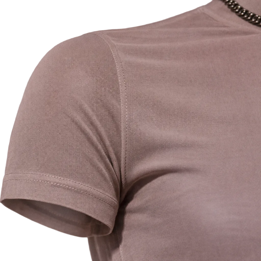 Fine Mesh Tee / Seaweed Green — Men’s Shirt