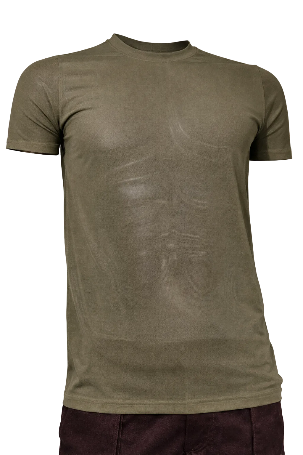 Fine Mesh Tee / Seaweed Green — Men’s Shirt