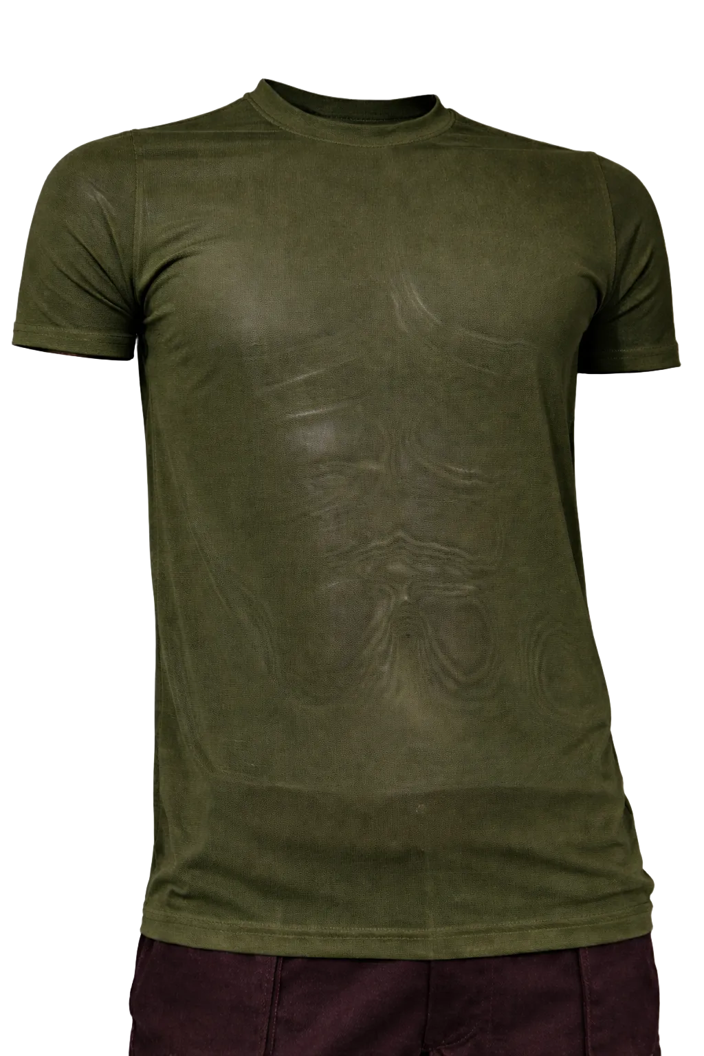 Fine Mesh Tee / Seaweed Green — Men’s Shirt