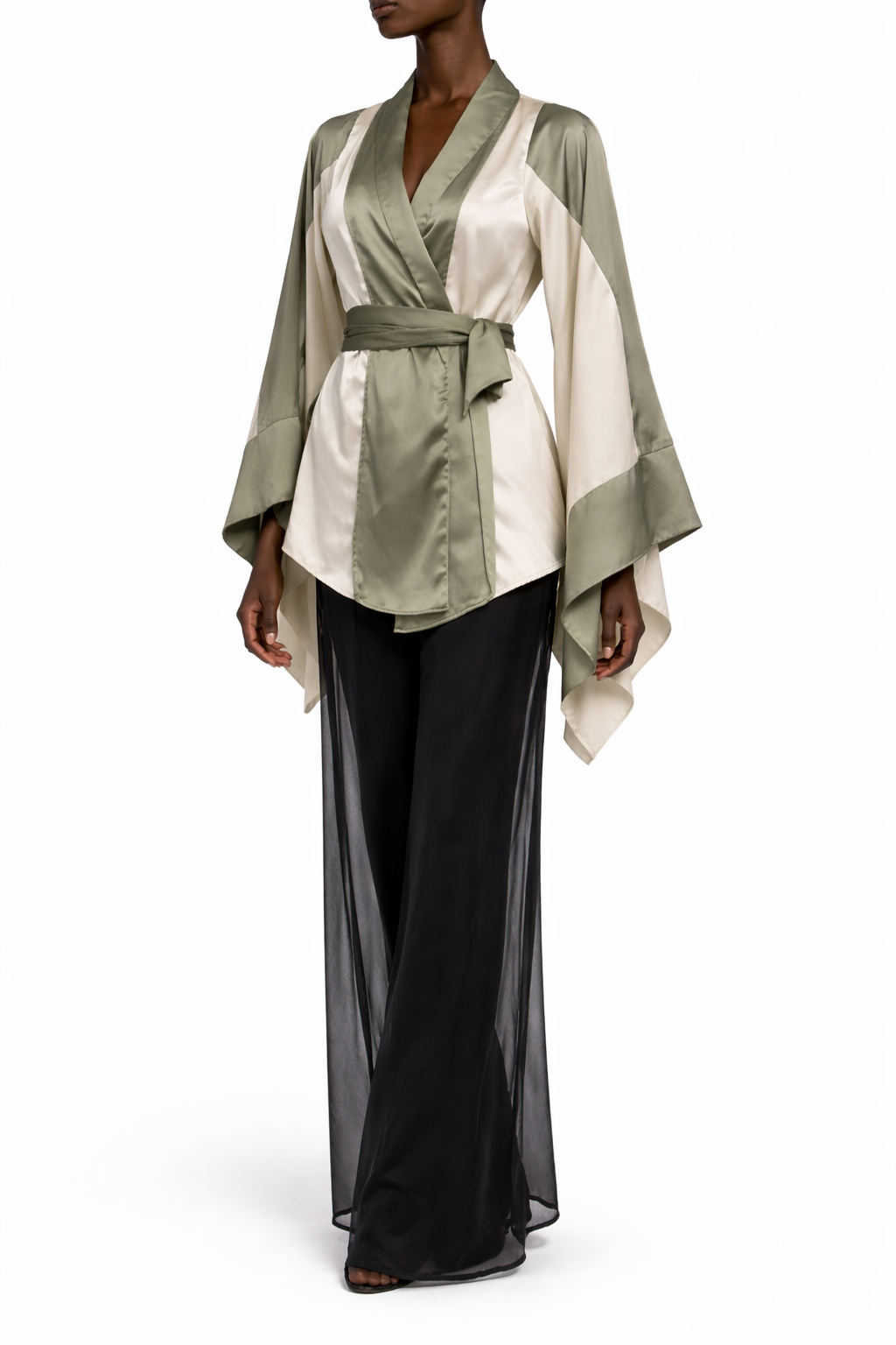 Kimono Silk Top — Women’s Top