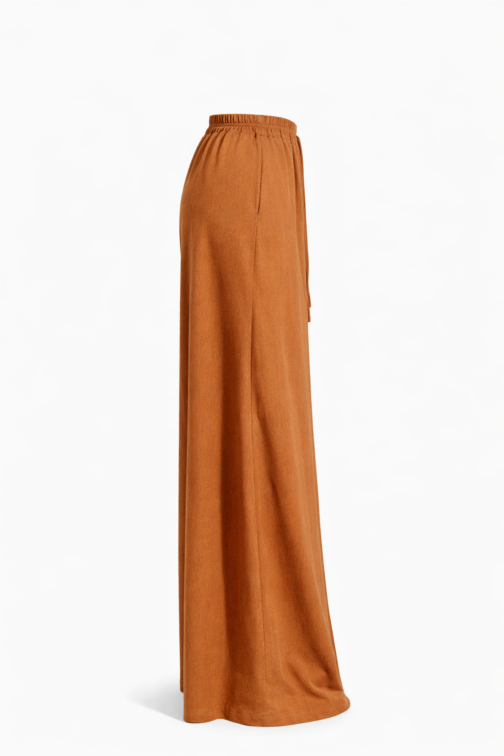 Shweshwe Wide-Leg Pants / Brown — Unisex