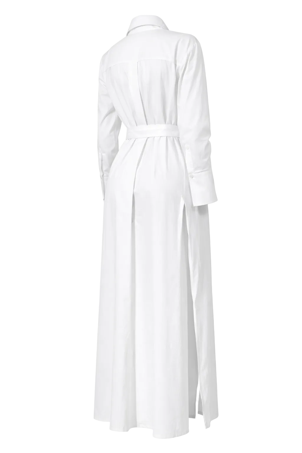 Shirt Dress / White — Women’s Dress