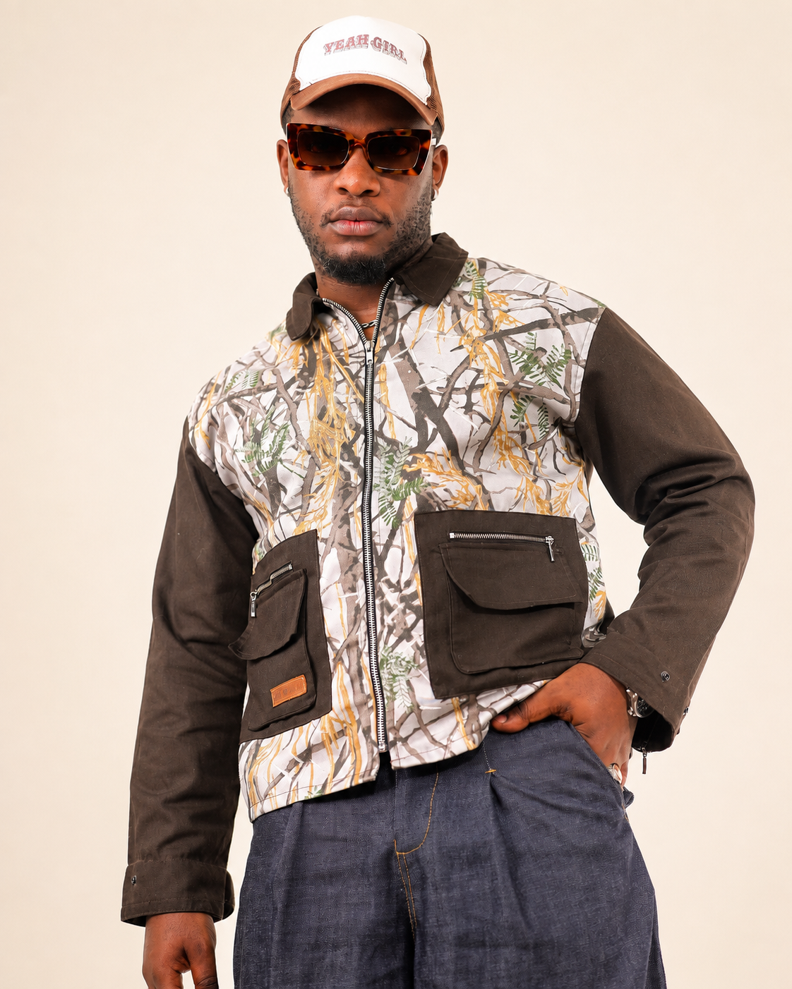 Woodland Utility Zip Shirt