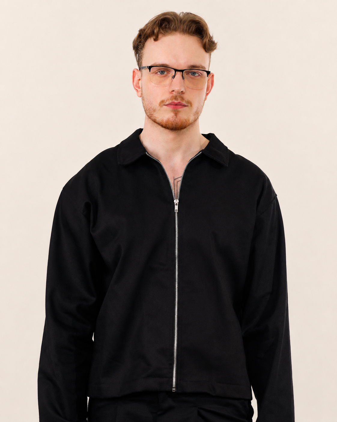 Midnight Cuff Zip Shirt
