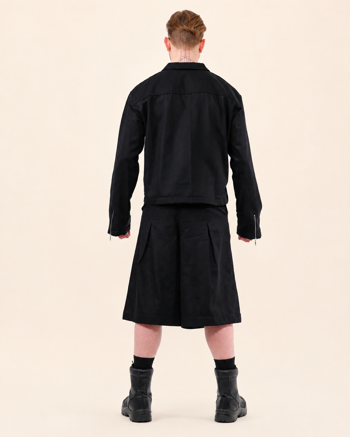 Midnight Cuff Zip Shirt