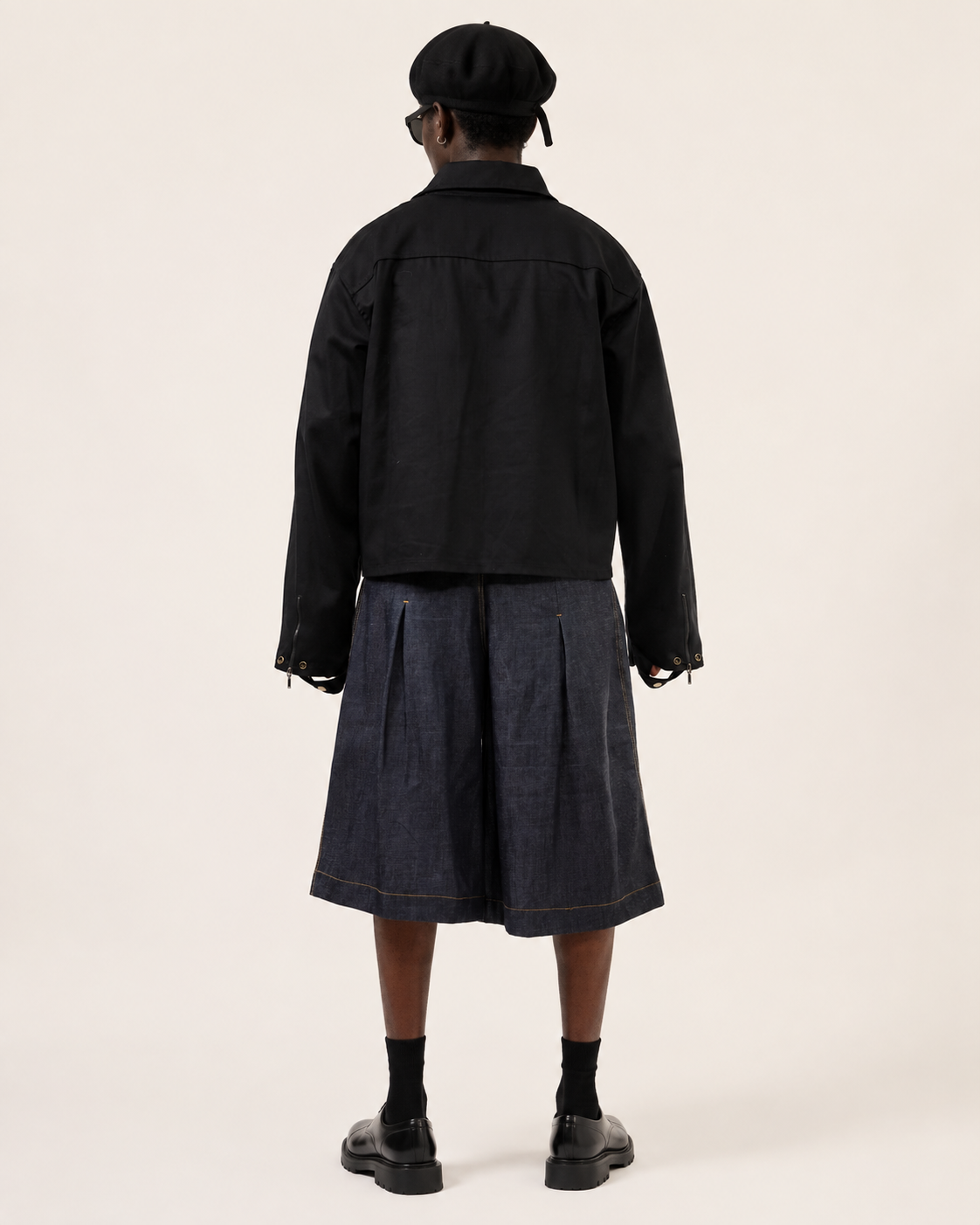 Graphic Line Zip Shirt