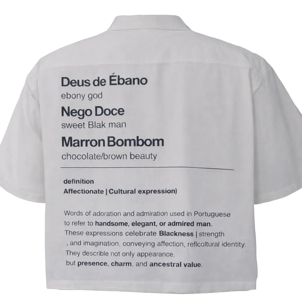 Zip Crop Shirt / Coconut White — Men’s Shirt