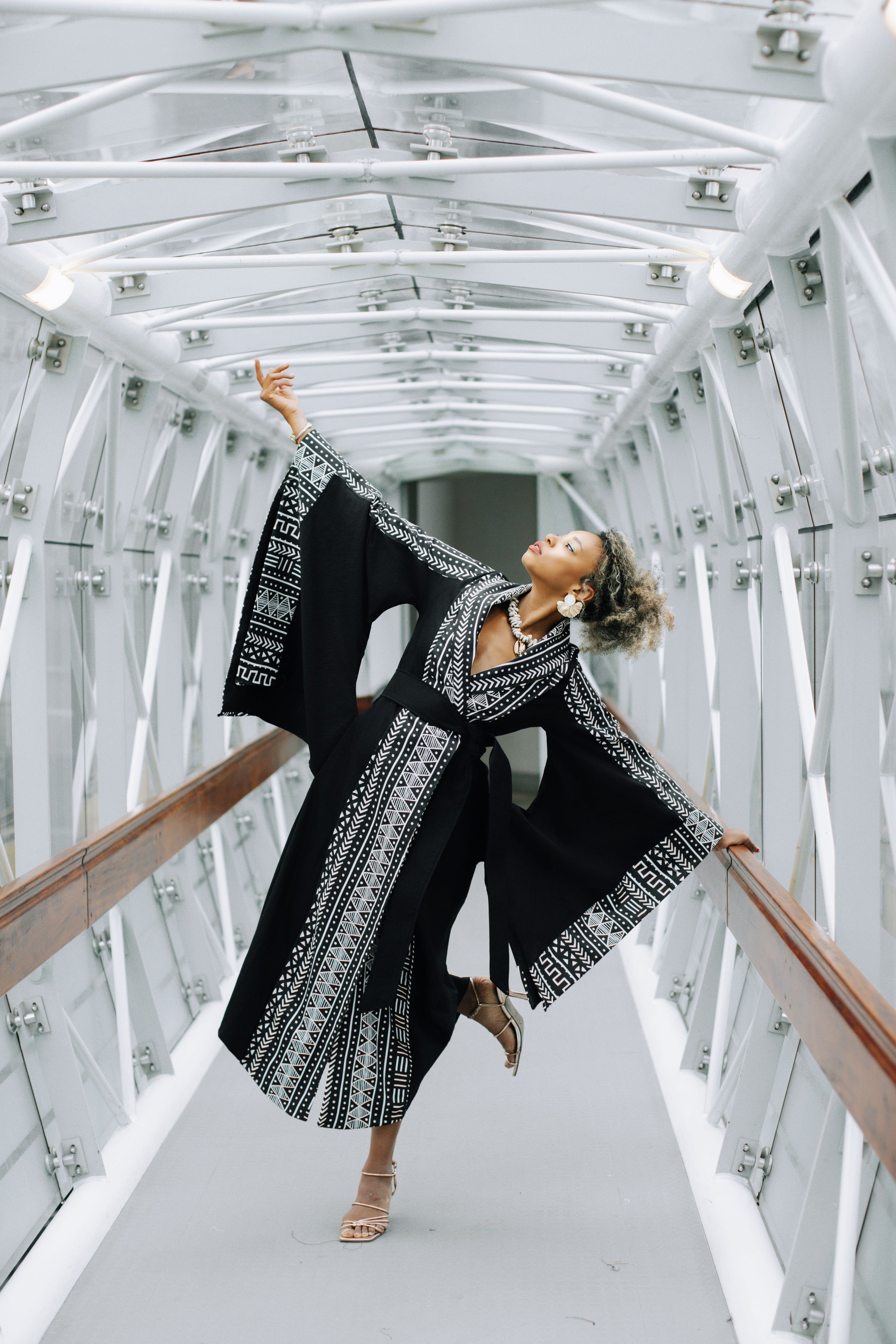 Identity Kimono Dress – Brito Wata