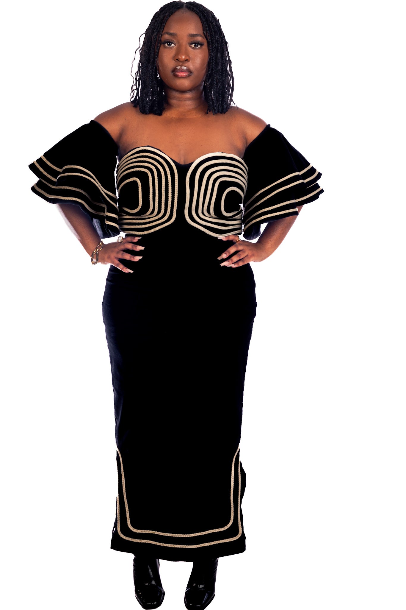 Nubian Queen Pencil Skirt – Maria Collection